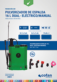 Pulverizador de Espalda 16 Litros Dual - Eléctrico / Manual